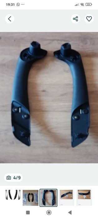Mânerele interioare pentru portierele față Renault Megane3 (GtLine/Bose), Fluence, Laguna