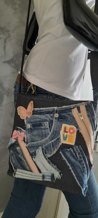 Дънкови чанти индивидуални модели