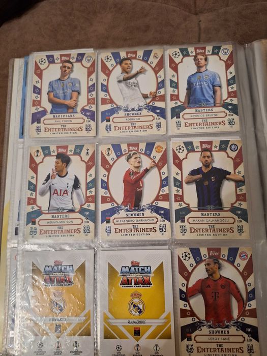 Албум с футболни карти Match Attax сезон 2024/25