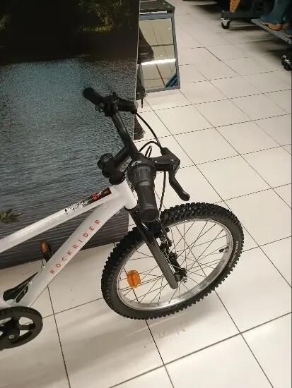 Bicicletă Mtb Explore 120 20" alb copii - (SecondHand) Decathlon