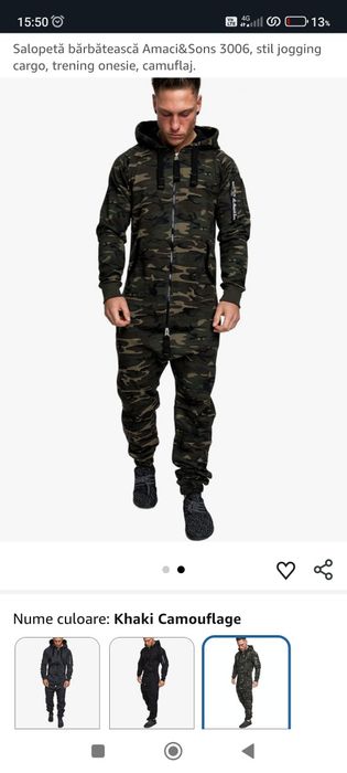 salopeta stil jogging M