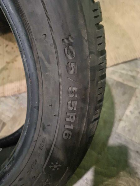 2 Dunlop R16 195/55/ 
зимни гуми 
DOT3417