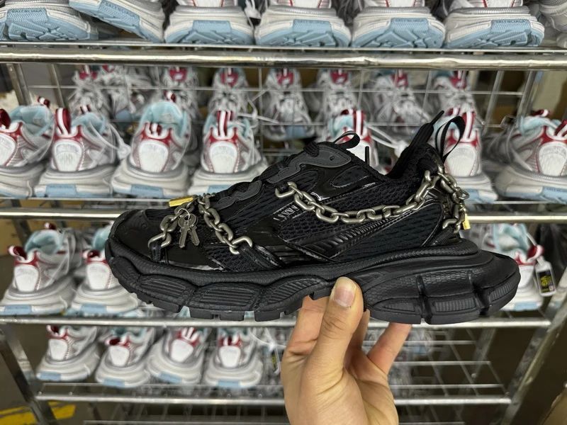 Balenciaga Phantom Sneaker 3XL Black/Dark Green