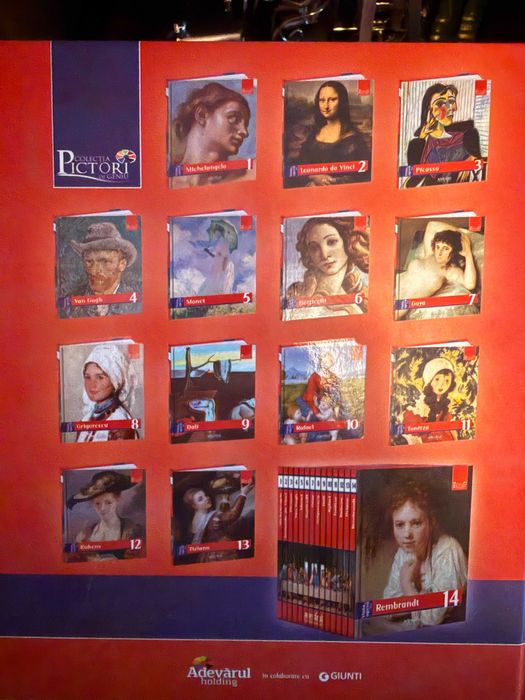 colectia adevarul cu pictori