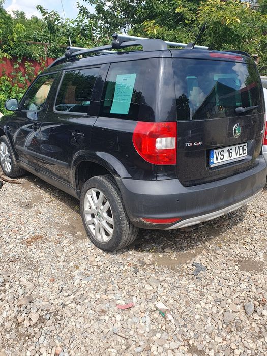 ŠKODA YETI 2.0 TDI 4x4 AUTOMATĂ – 140 CP – 2013