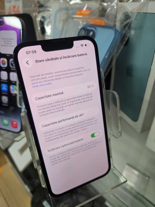 Magazin si cu rate Iphone 13 128GB stare impecabila 6 luni garantie