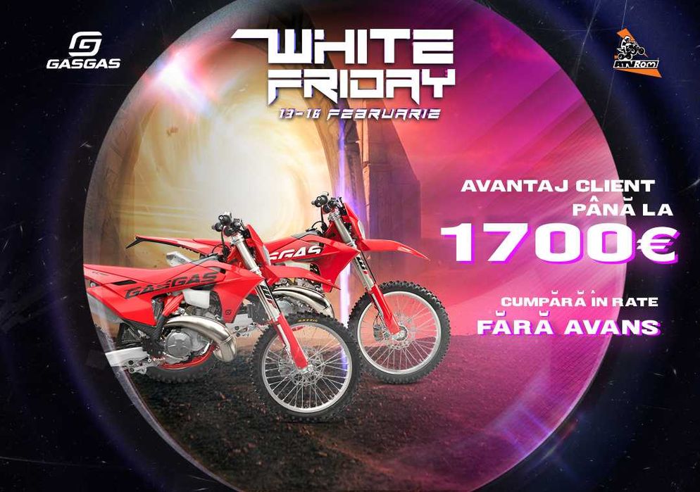 Motociclete GASGAS (Finantare flexibila)