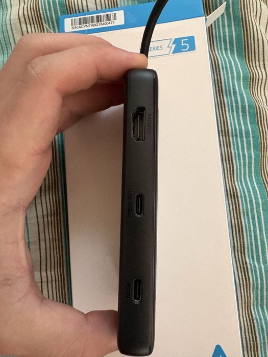 Anker PowerExpand 8-in-1 USB-C PD 10Gbps Data Hub A8383 – HDMI 4K, LAN, USB 10Gbps, SD/TF