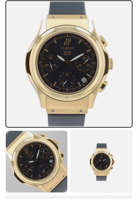 Часовник Hublot златен