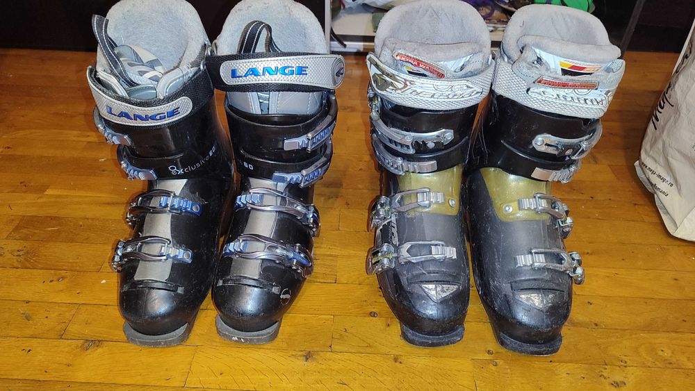Clăpari ski schi Lange Salomon 38.5