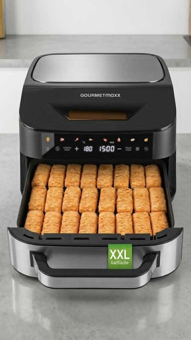 Край на мазната храна! Gourmetmaxx XXL – Готвиш здравословно и бързо!
