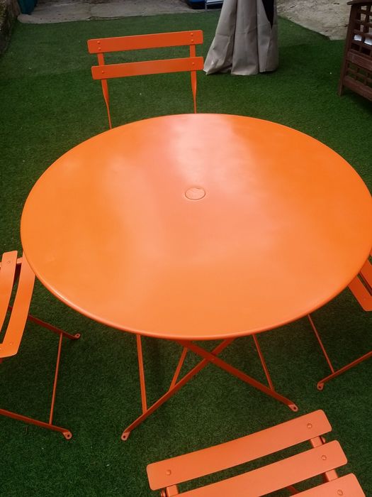 Комплект от маса с 4 стола Метал,