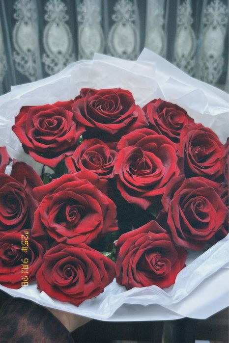 Цветы 15 шт метровый