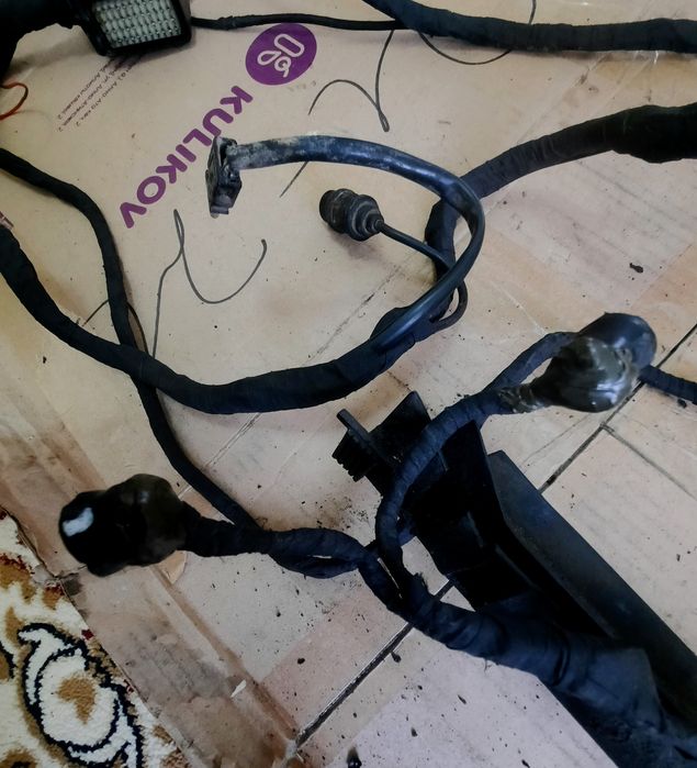 Проводка на мерседес Коса