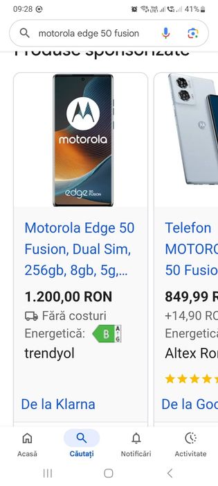 Motorola edge 50 fusion