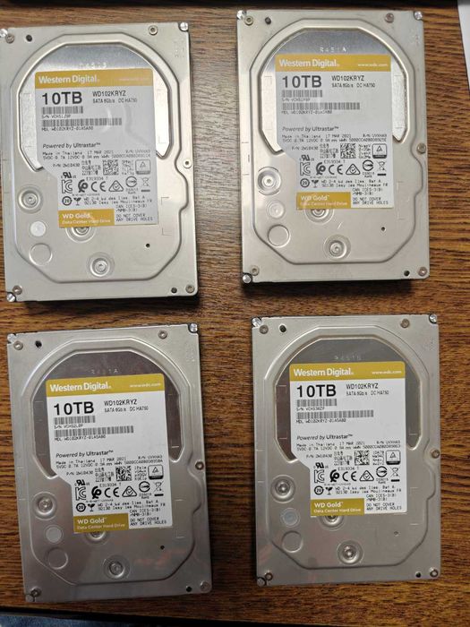 Хард Диск HDD WD GOLD 10TB