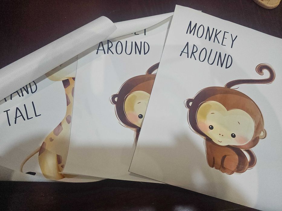 Канава за детска стая 23 броя различни картинки.