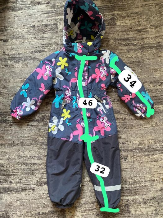 Демисезонный комбинезон 98р