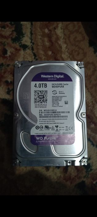 Жёсткий диск 4 Тб для видеонаблюдения