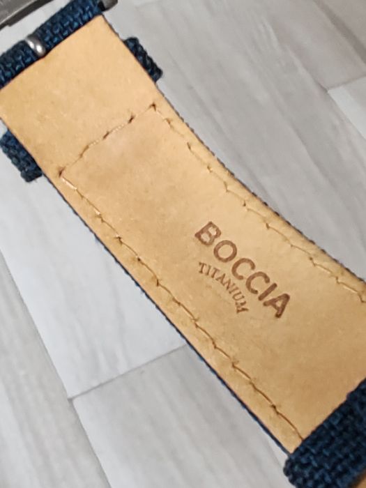 Ceas Boccia Titanium Quartz Sapphire Crystal 41 mm Nou-Nepurtat!