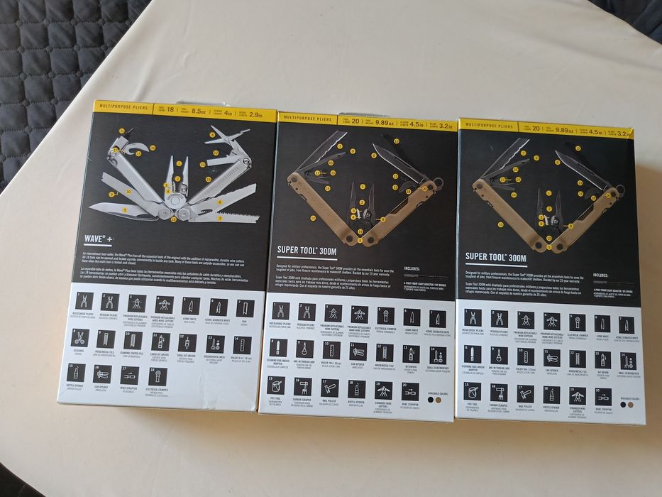 Мултитулове Leatherman Wave+ u Super Tool 300M