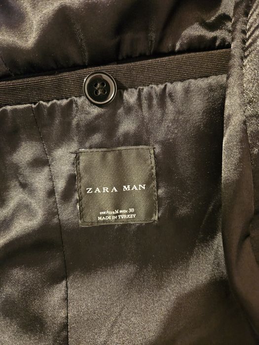 Sacou Zara Man negru marimea 44
