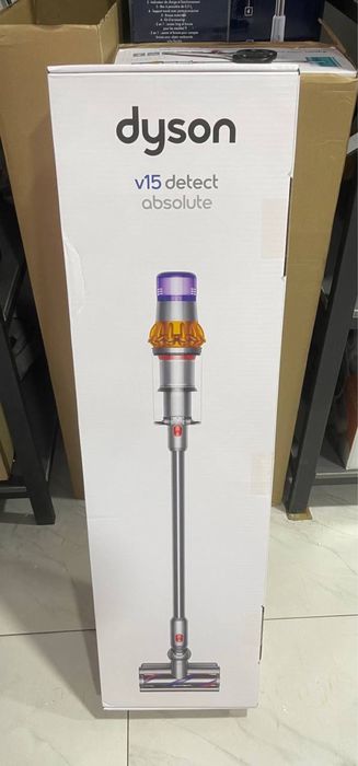 Пылесос Dyson V15 Absolute Беспроводная с бонусом доставка до дома!