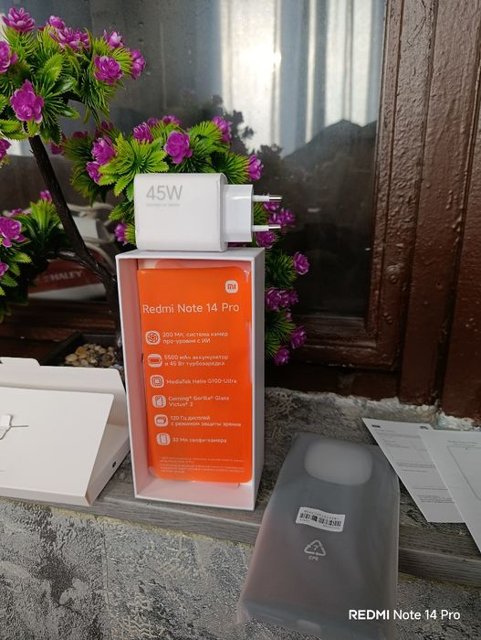 Redmi Note 14 Pro 4G 12/512 — как новый, гарантия 1 год