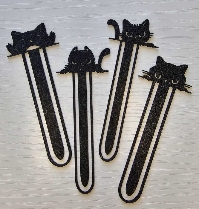 4 броя Разделители за книга - "Котенца"