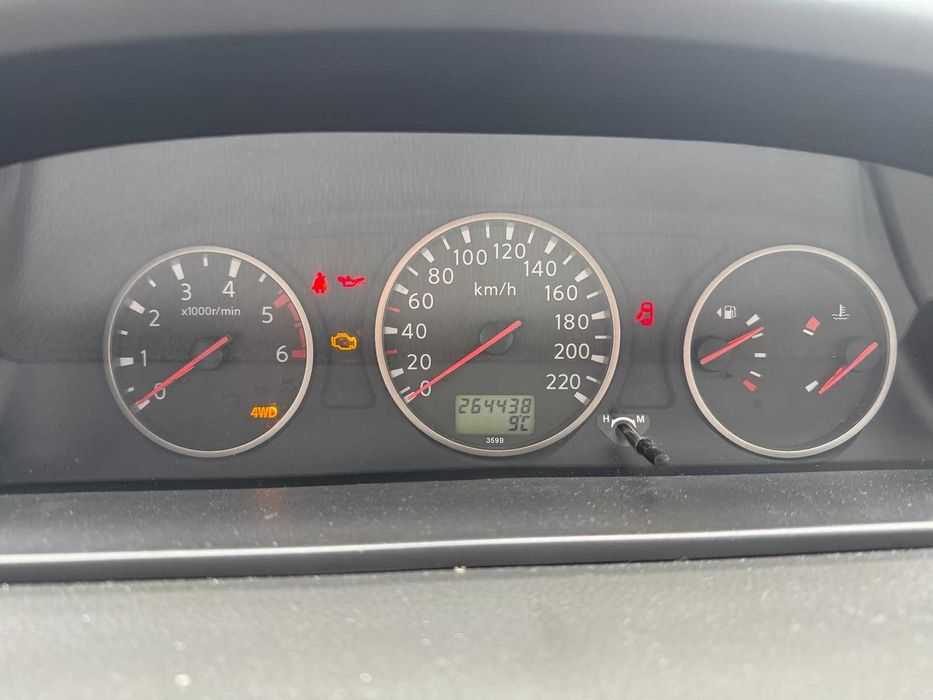 NISSAN X-TRIAL 2.2DI (T30), блокирал двигател