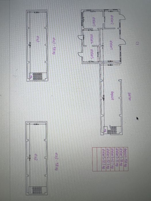 Vand / Inchiriez Hala Turda str. 22 Decembrie