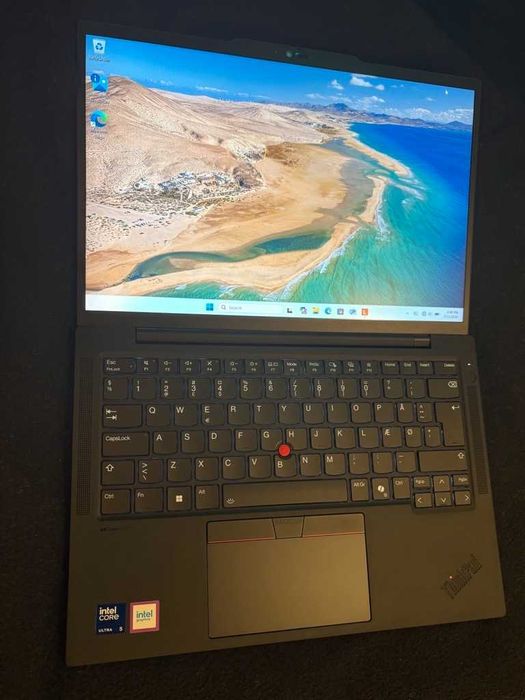 Lenovo ThinkPad T14s 5th Gen. 14"FHD+ ТЪЧ IPS, cpu Ultra 5, Ram 16 Gb, 256Gb SSD NVMe, Гаранция до X. 2026г.