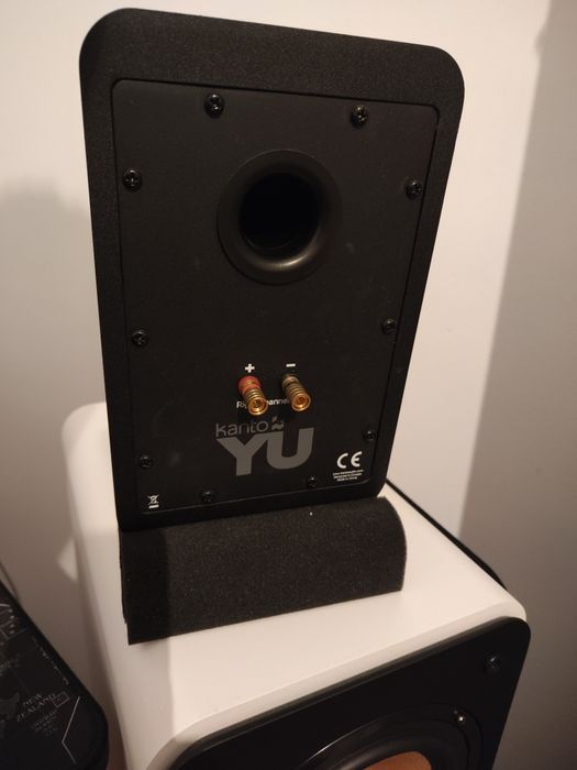 Boxe active Kanto YU 4" Negru Mat, 70W RMS, Bluetooth aptX, difuzoare Kevlar