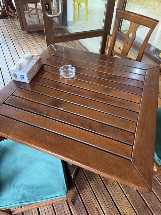 Mese din lemn de fag(mobilier restaurant, terasa)