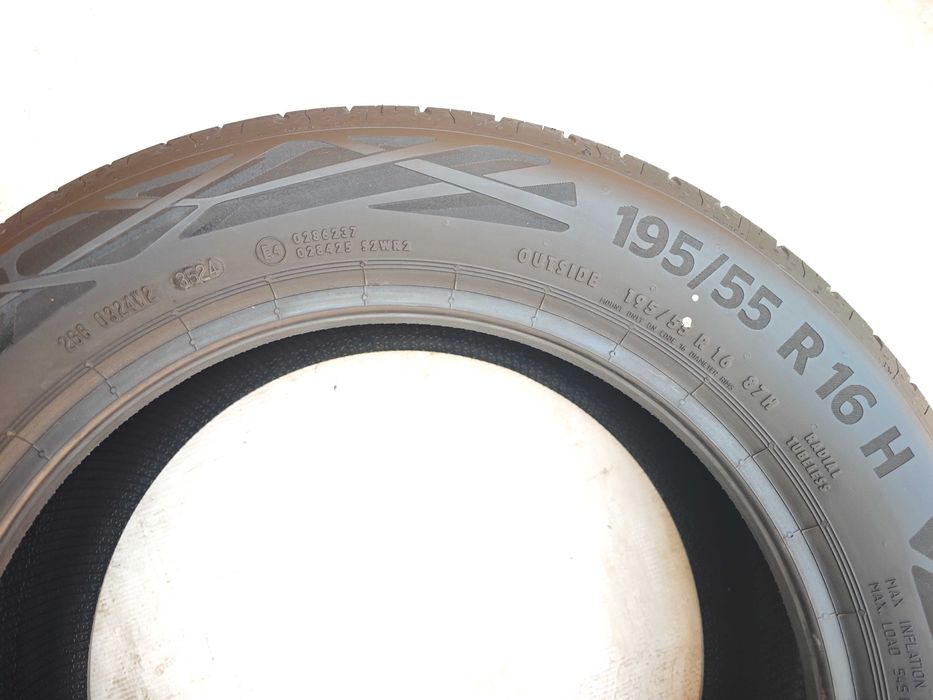 Anvelope 195/55/16 noi an 2024 vara CONTINENTAL ECOCONTACT 6