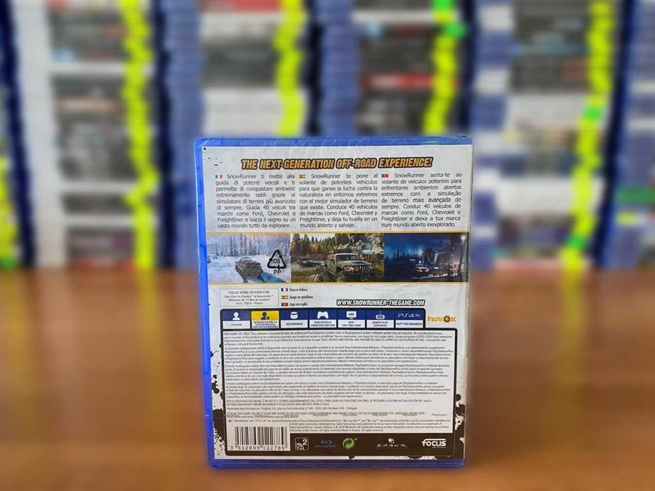 НОВЫЙ диск SnowRunner PS4/PS5 СноуРаннер Пс 4 Большой Выбор Игр