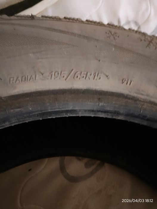 Продам шину 195/65/15