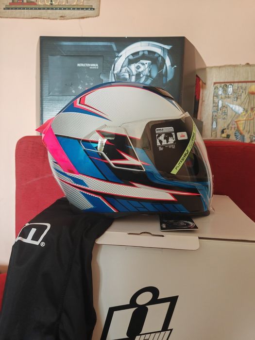 Cască Icon Airflite NOUA M-L moto ATV Shoei AGV HJC Shark Schuberth