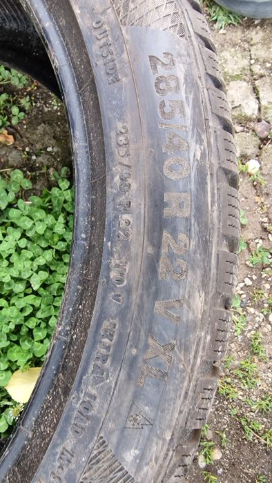 Anvelopă 285/40R22 marca Continental, DOT 2023,8 mm,M +S