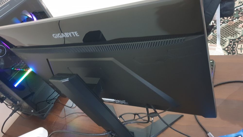 Gigabyte m27q полный комплект как новый торги  есть