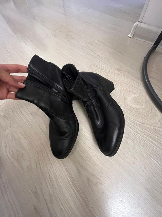 Сапоги кожаные Итальянские