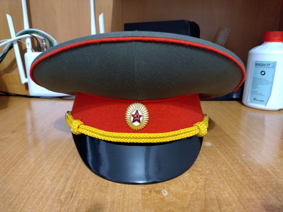 Chipiu Cascheta Casca Militara Parada Ofiter Infanterie  Comunista Sovietica