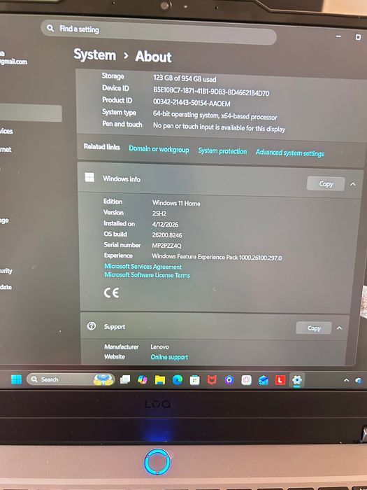 Laptop Legion Pro 5 Rtx 5060