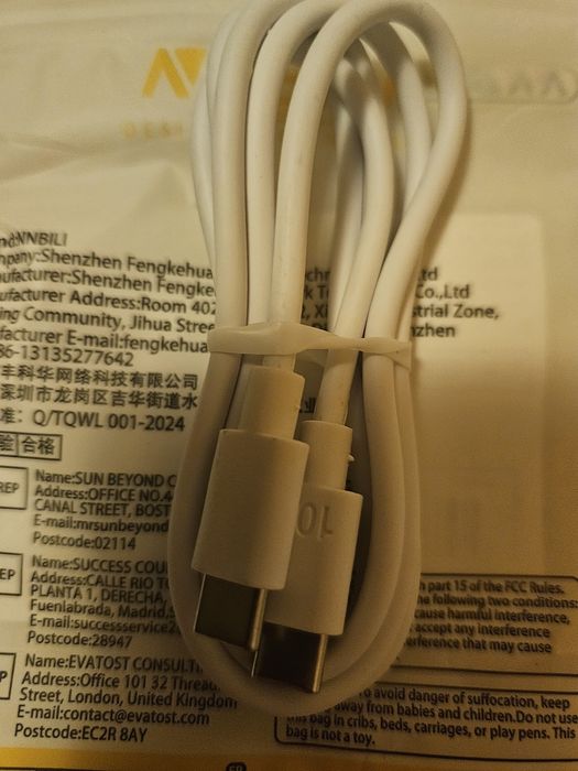 Cablu USB / incărcare IPhone nou, mufă Lightning, cablu type c