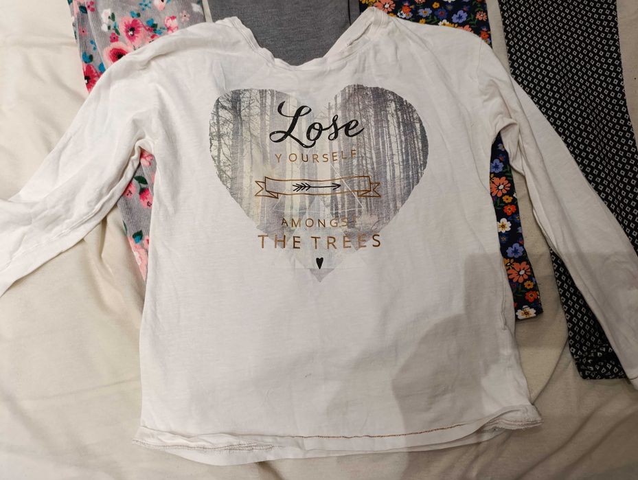 Лот 140/146/152 6 части Клин, панталон, блузка, джнси