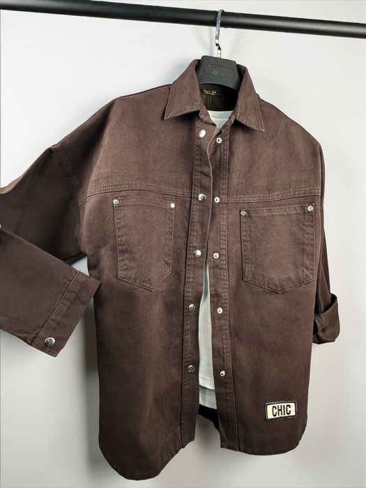 Дамска дълга дънкова риза - яке в 4 цвята