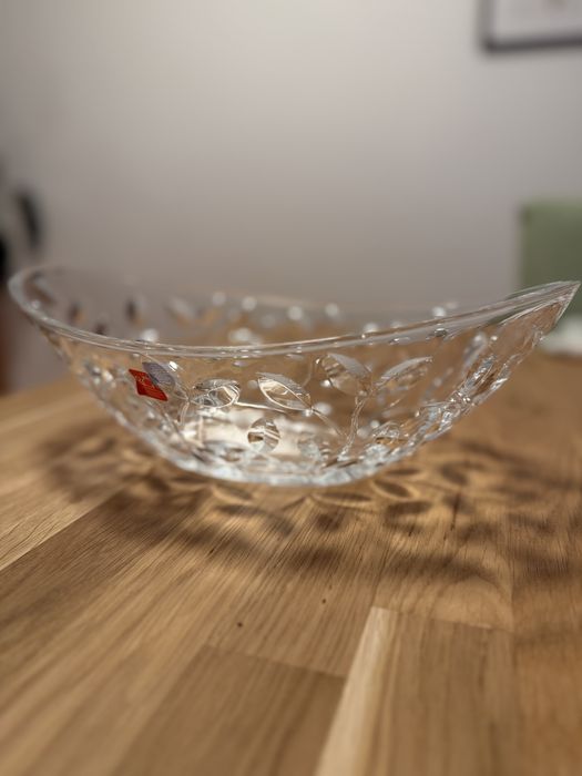 Кристална купа за плодове в оригинален кашон