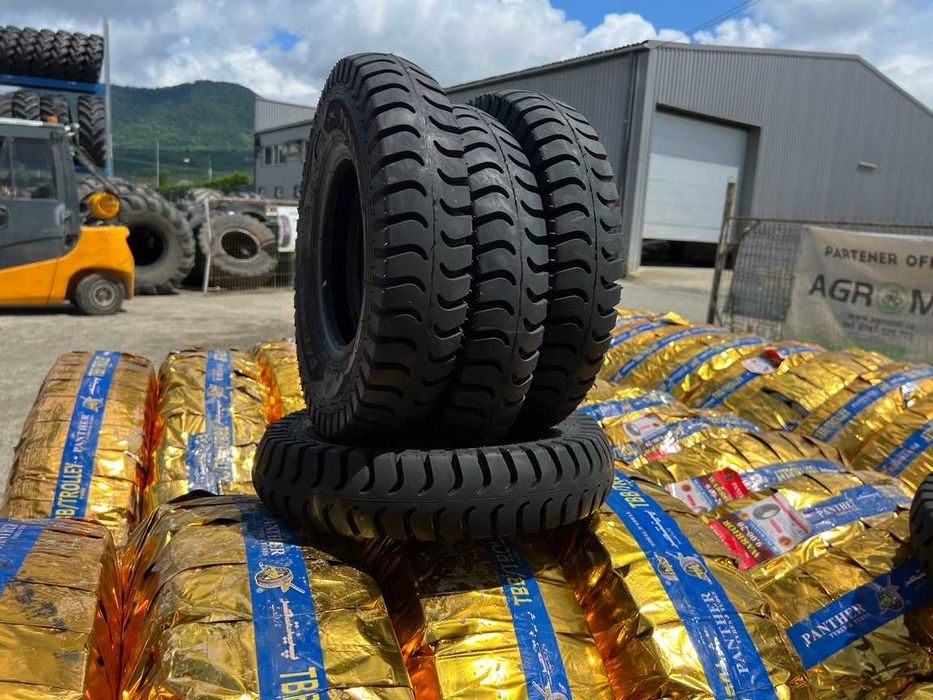 Anvelope noi 4.00-8 cu 8 pliuri marca PANTHER pentru roaba