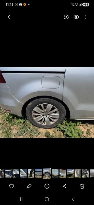 Vw sharan avariat