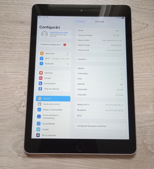Ipad generatia 5 2017